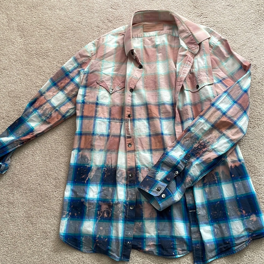 Multicolor Button Down